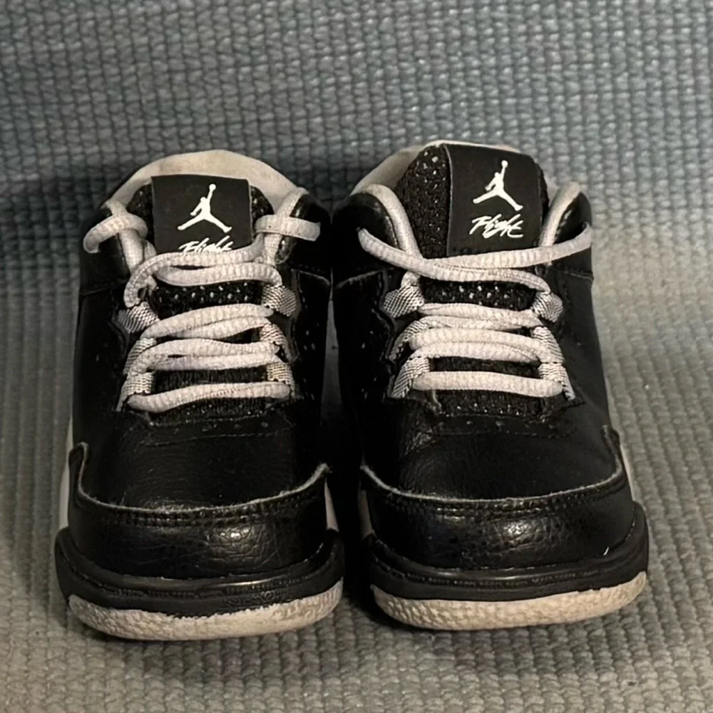 Nike Air Jordan Flight Origin‎ 2 Black Gray Shoes Toddler Size 5C